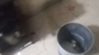 Maid Screwed in the Kitchen (my Wife Almost Found Us Out)