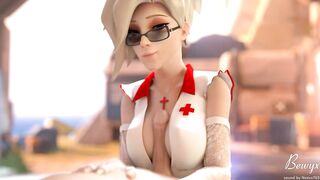 Leniency Nursey from Overwatch Titfuck