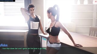 AWAM - Jennifer takes a bbc and give a oral