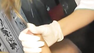 German nurse was very excited when that babe was visiting her beloved patient, so that babe got banged