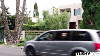 High class wife christiana wakes up in double penetration heaven