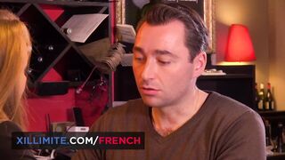 Anal Sex with Hot Golden-Haired French Receptionist Beauty Emily