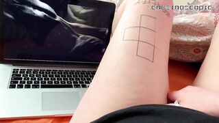 I got very verbal watching lustful guys