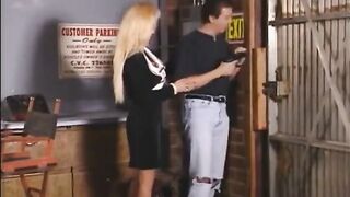Beautiful Blonde Bimbo Brittany O'neil Uses Her Biggest Bazookas as Way for Career Boost