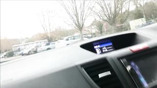 Swallowing 2 Loads in Public Car Park