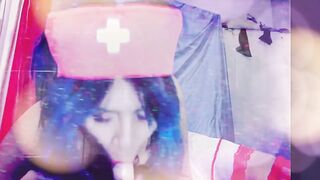 Sadist Nurse Wakes you BJ dream CBT Terror Nightmare