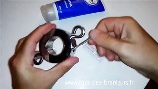 Comment mettre un ballstretcher metal FACILEMENT (Club-des-branleurs.fr)