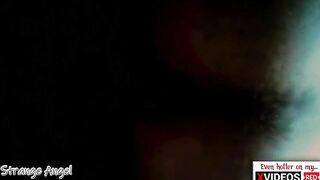 Gay amateur couple POV closeup breeding. Giant creampie after bareback homosexual sex in doggy
