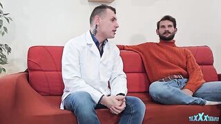 The XXXTherapist - Dr Dante Fixes Marriage With Homosexual Fellatio Session