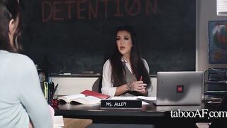 Detention Bitches Ordered To Screw While Teacher Watches