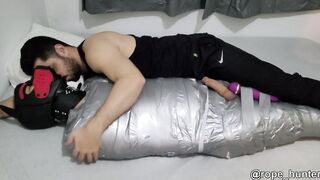 mnummified slave doggo being used by his dom