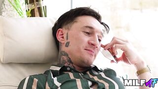 MilfAf- MILF Dana Levy Sucks Penis After AirBnB Guest Demands Oral pleasure