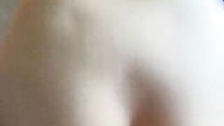 Skinny cutie with petite bazookas and a big ass. What a delight it's to screw that slut's snatch.