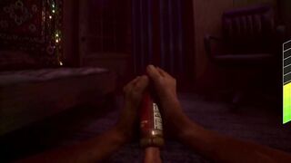 A chap decided to visit a sex shop and try out different sex-toys (Russian voice)