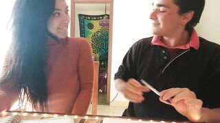 Teacher and college beauty screwing hard big butt white girl
