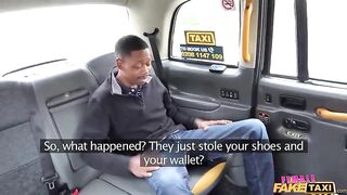 Female Fake Taxi - Cowgirl Ride On BBC Before Anal And Facial