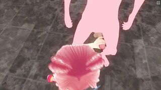 Sakura double penetrated