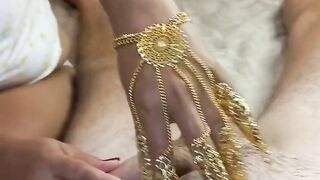 My Golden Predator Claws Make Your Rod Avid - Handjob Tease & Intense Loud Orgasm POV