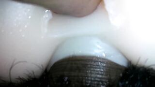 Teen fucks tight pocket pussy