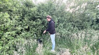 Секс с неизвестной, трахнув в лису, девчина супер, без гондона. Гарний секс на свежем воздухе
