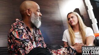 Busty Teen Golden-haired Tiff Drilled Hardcore By BBC Daddy Shaundam