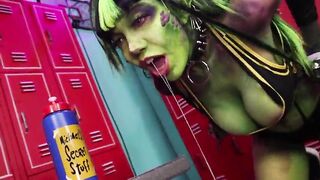 BREED THE LOVESICK MONSTAR MOMMY! Space Jam Cosplay
