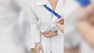 A Sexy Vietnamese Nurse with a Great Figure Was Repeatedly Fucked by a Mysterious Stranger