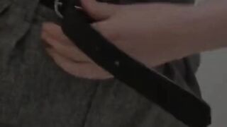 POV: Masturbating in the Bath at Work