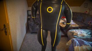 Deflation MD-Latex Cyborg Dress