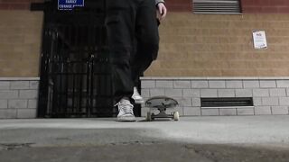 Skater Femboy Pees Hard Infront Of YOU Then Cums On Your Face????