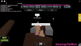 Roblox Angel fucks a Guy in a Tree )
