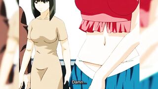 Busty lesbian babes make an incredible 3-some Hentai Uncensored