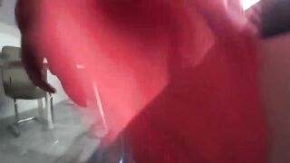 Friends screw my wife in the booty. Real