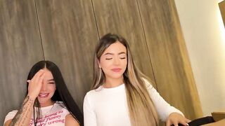 Three-some with my friend's boyfriend after helping us making content!
