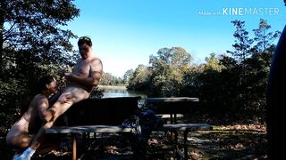 No Nut November ended abruptly screwing this MILF in a public park