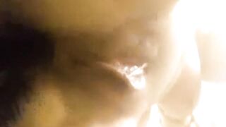 Sexy Girlfriend hair brush anal