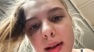 JUCIELUSSIE FLEXES BIG BREASTS, SCREAMING DEEPTHROAT FIRE