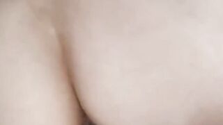 Solo masturbation with mature petite wife