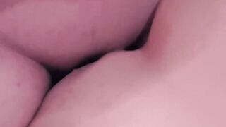 Lesbian scissoring, clit rubbing to orgasm