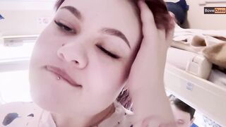 Sexually excited teen get milkywayed on a teach trip