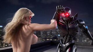 Adventures of 2 nude and lesbian SUPERHEROINES (3D Animation-**ai-created**)