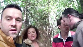 Sexually excited Beauty Screwed in 3some