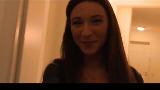 Cute teen bitch - Cum in her ass