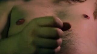 Sexy Nerd Strokes BIG COCK Late at Night - Marshall Law