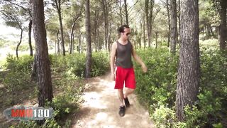 Pierced Blonde Gets Anally Screwed and Facialized Outdoors