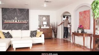 Double Trouble: Alex, River, and Scarlette's Unexpected Encounter Leads to an Unforgettable Night of Passion and Surprising Revelations on the Couch