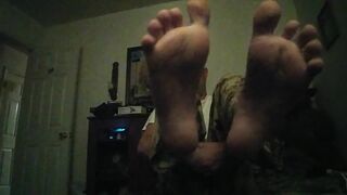 Teasing you with my delicious feet