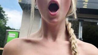 Lottie Lou Banging Outdoors