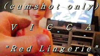 B.B.B. preview: VICCA "Red Lingerie" (cum merely) WMV with SLoMo