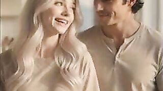 My stepsister desires to feel my ramrod inside her cunt - AI-generated content